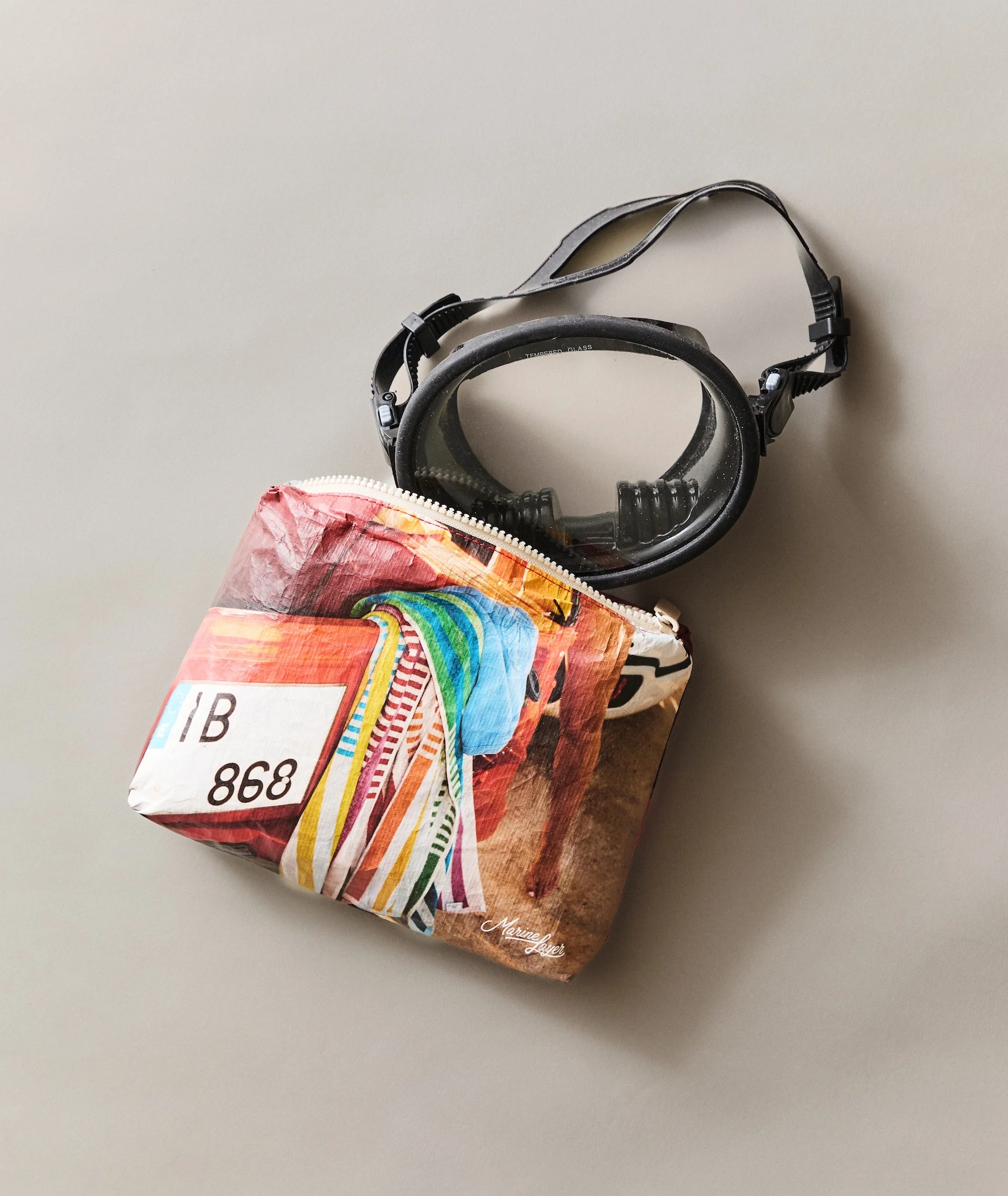 Aloha x Marine Layer Small Pouch - Image 2