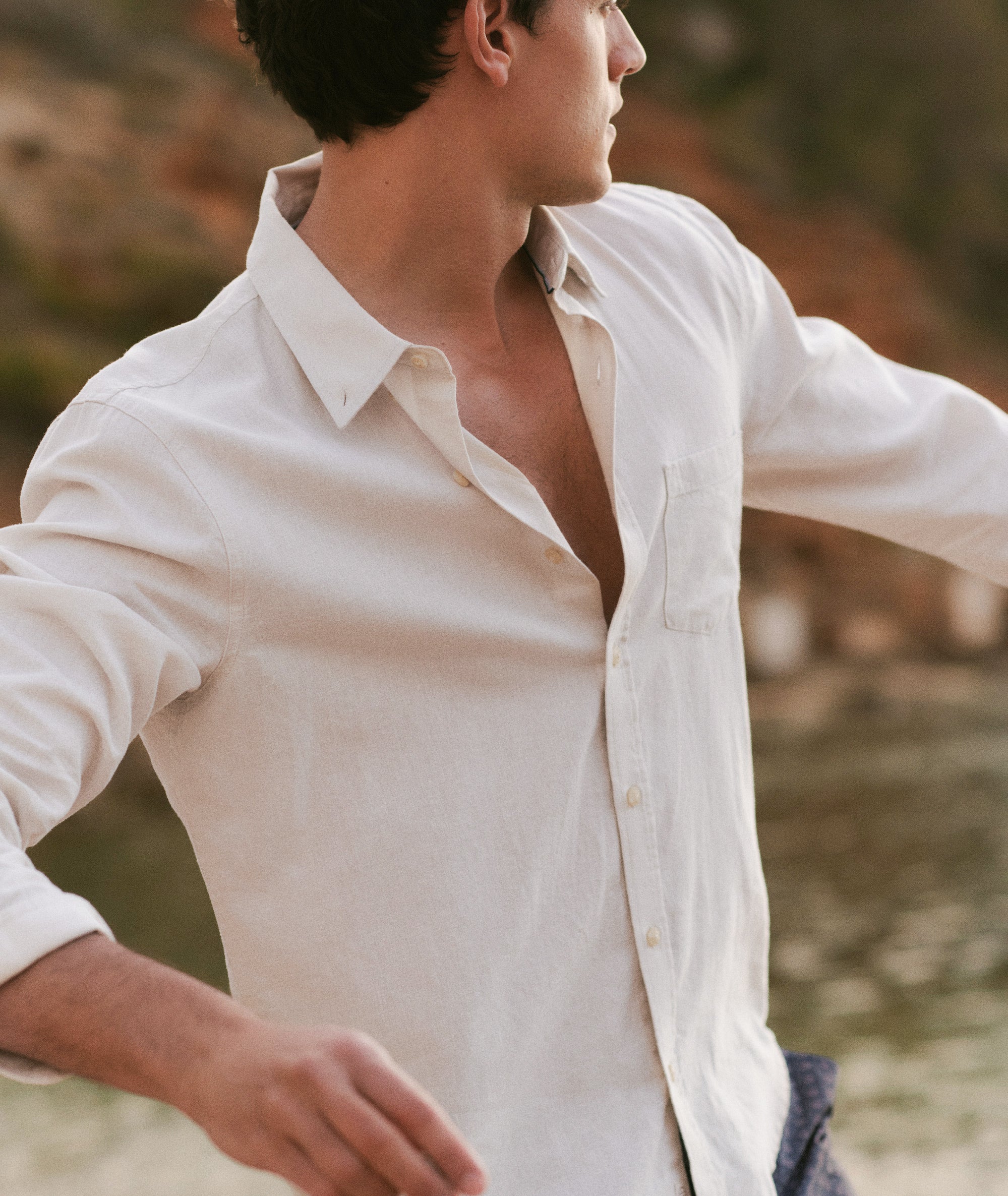 Better-Than-Linen Long Sleeve Shirt - Image 2