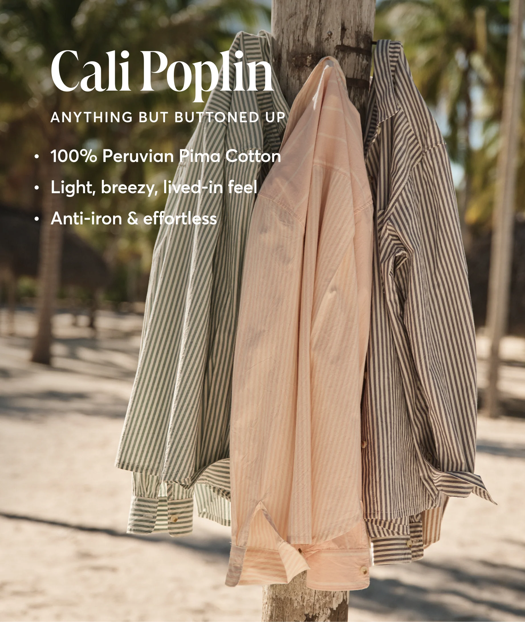 Mia Cropped Shirt in Cali Poplin - Image 7