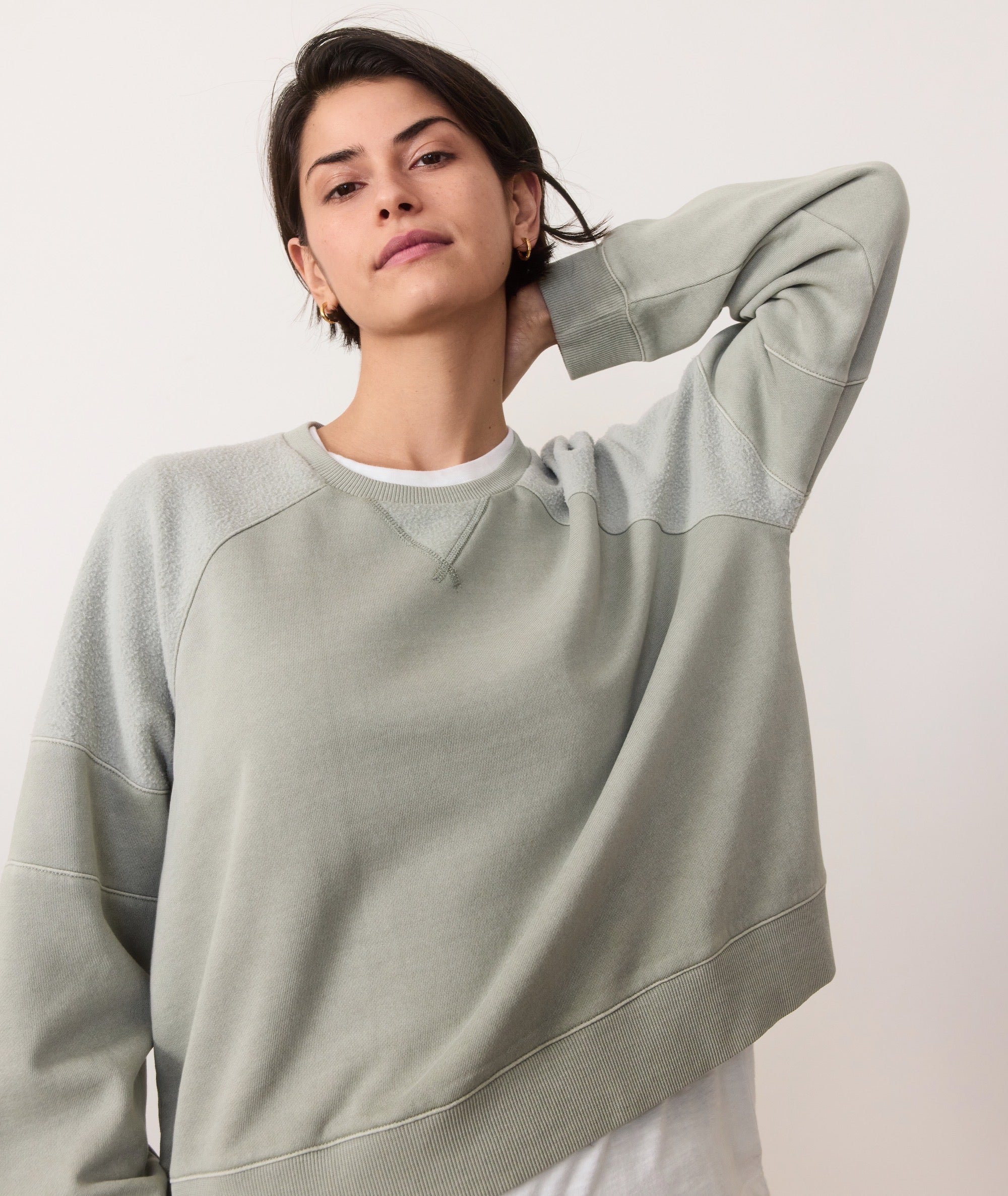 Cloud 9 Fleece Crop Sweatshirt - Image 2