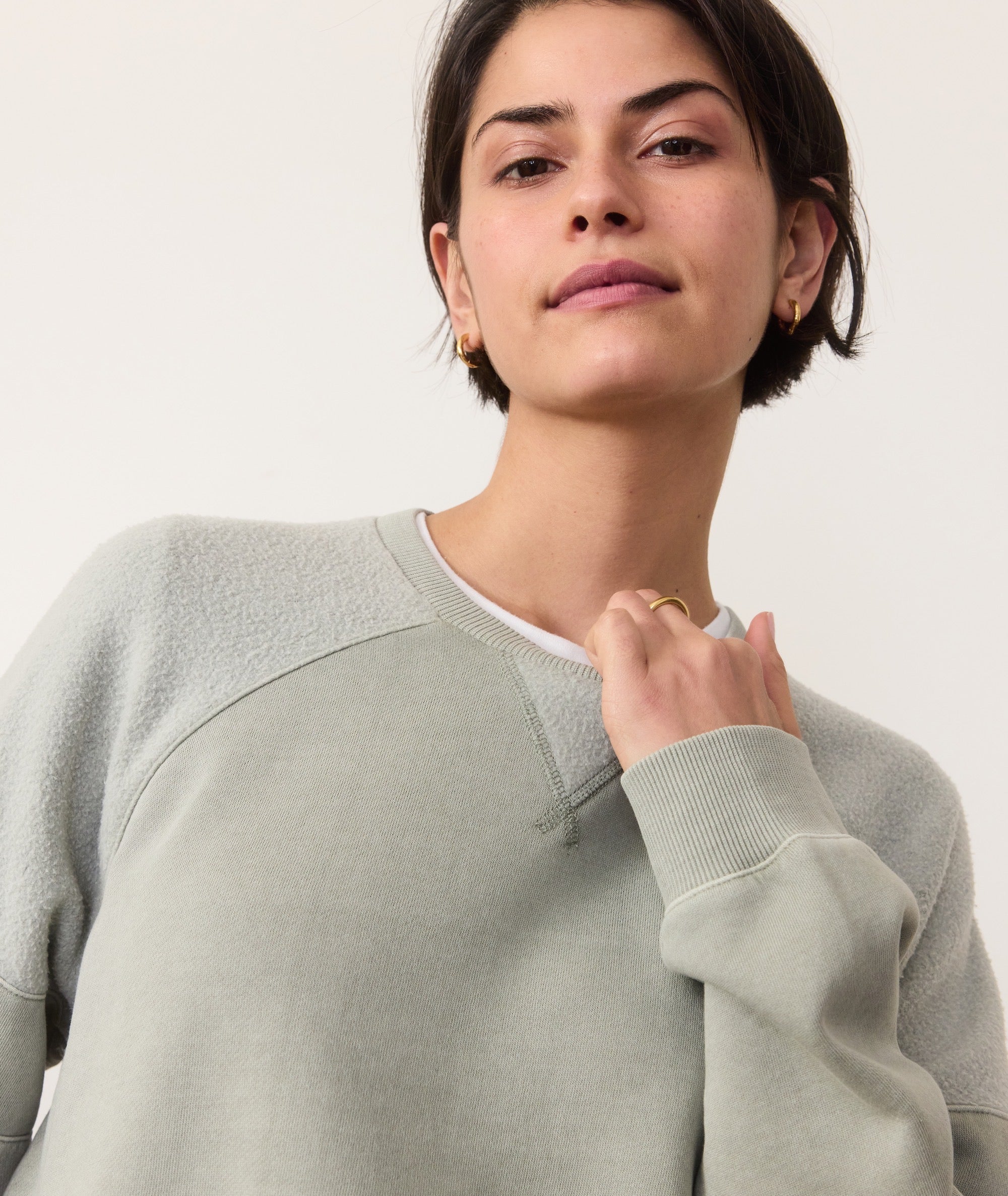 Cloud 9 Fleece Crop Sweatshirt - Image 3