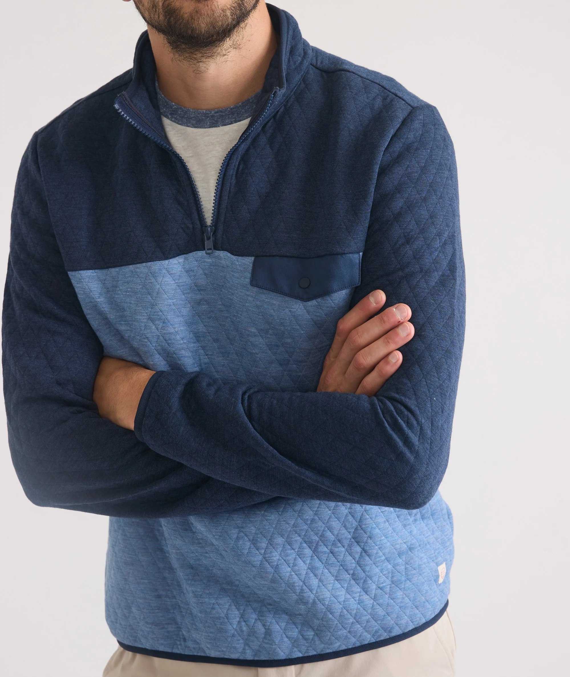 Custom Cut & Sew Corbet Colorblock Pullover
