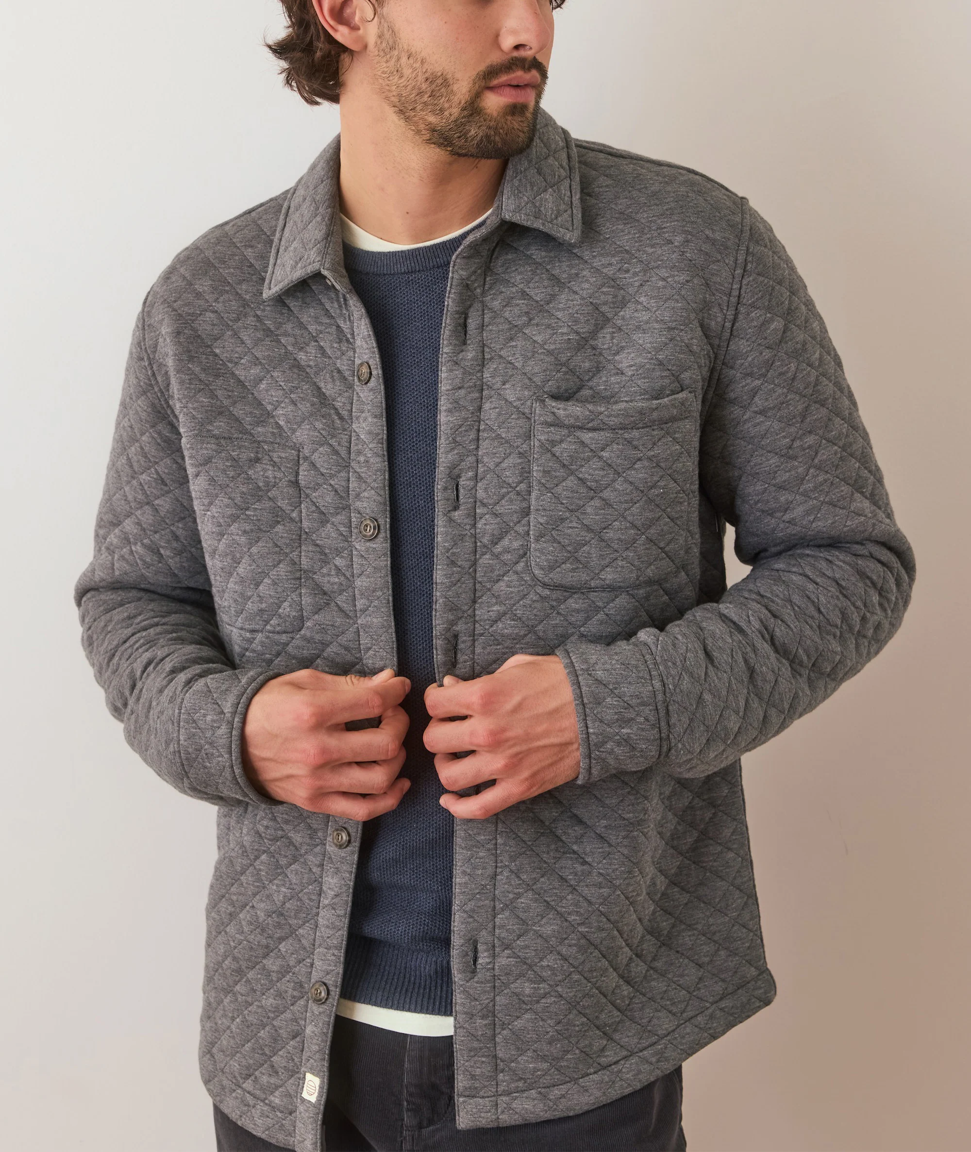 Custom Cut & Sew Corbet Quilted Overshirt