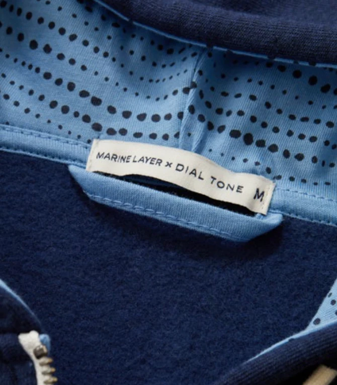 Custom Cut & Sew Full Zip Lined Hoodie - Image 2