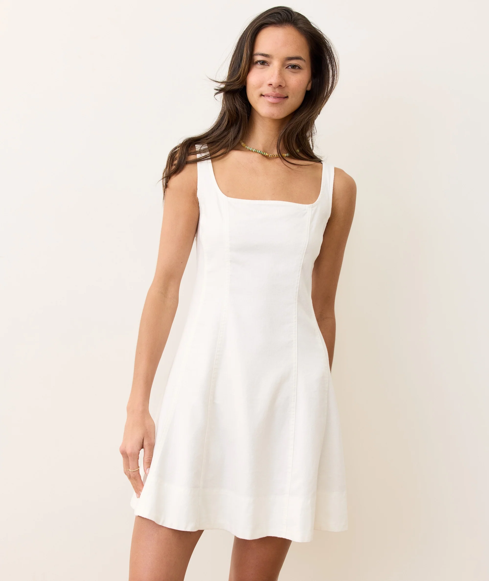 Denisse Hemp Mini Dress - Image 2