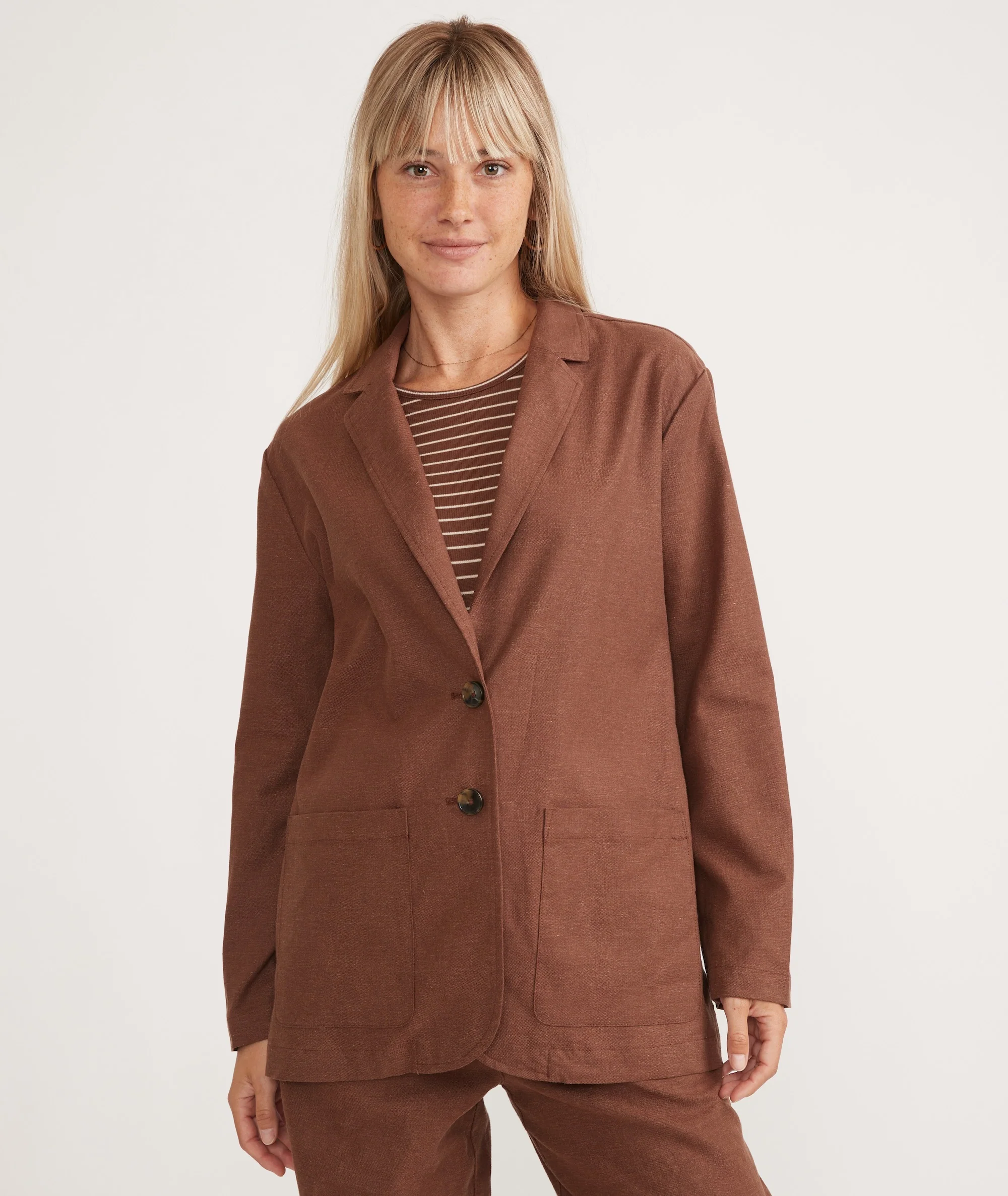 Flora Hemp Blazer - Image 2