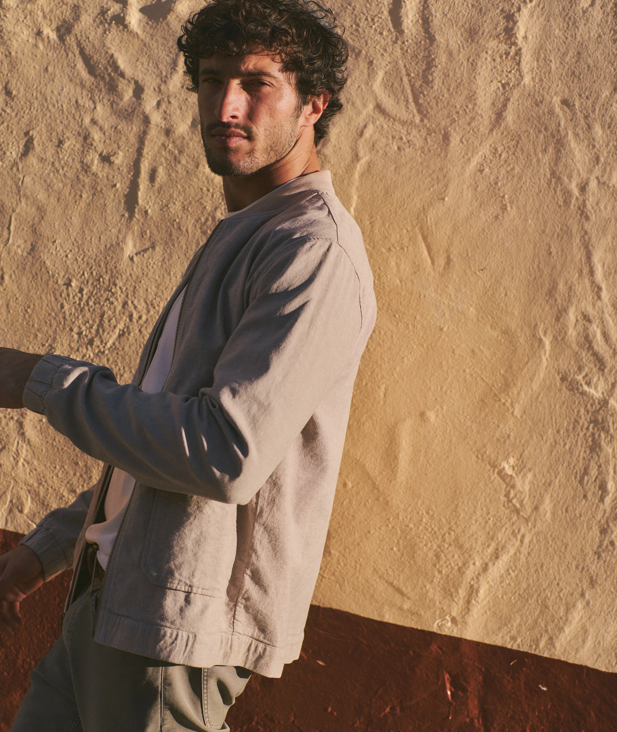 Hemp Bomber Jacket - Image 2