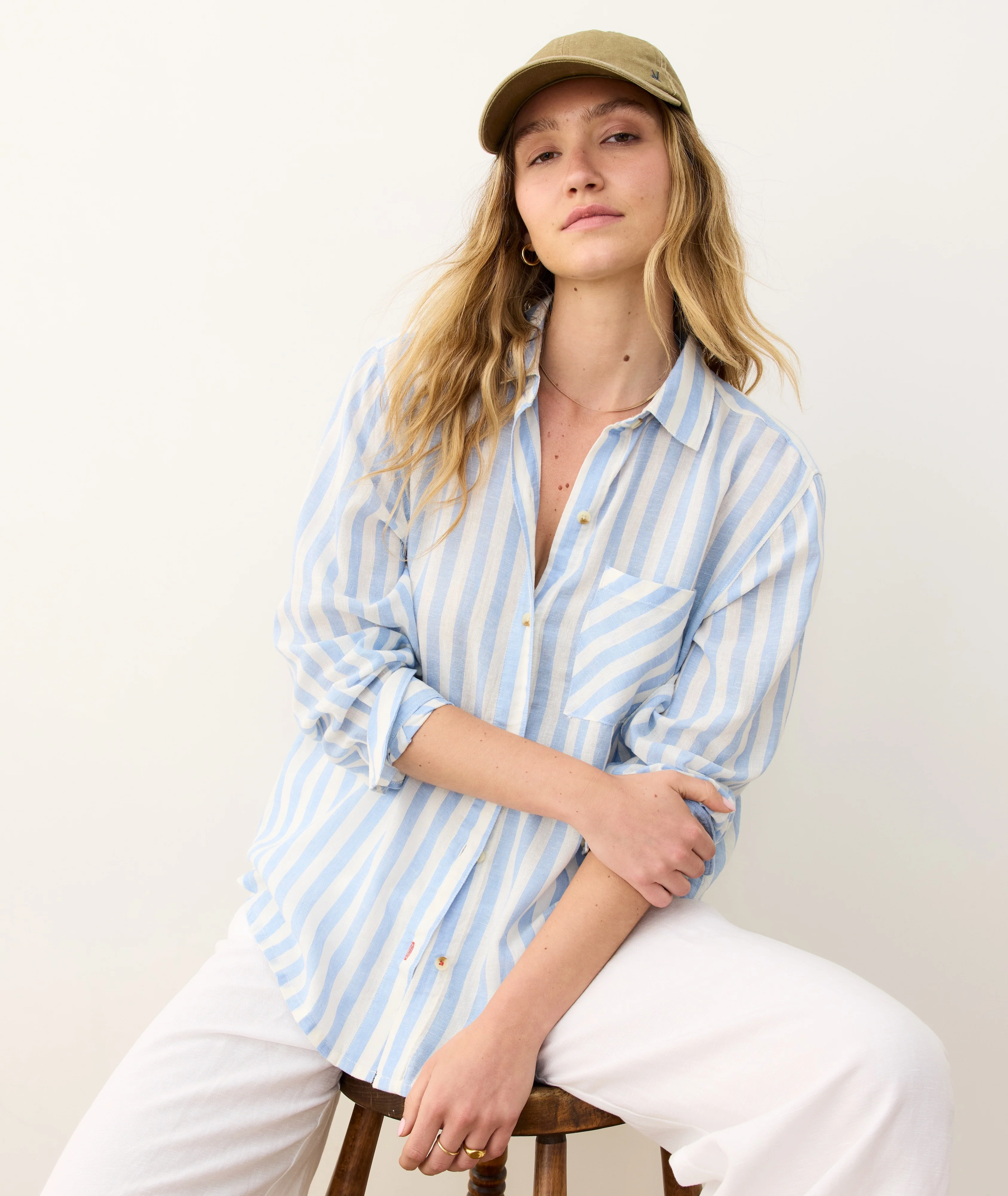 Jane Relaxed Linen Shirt - Image 2