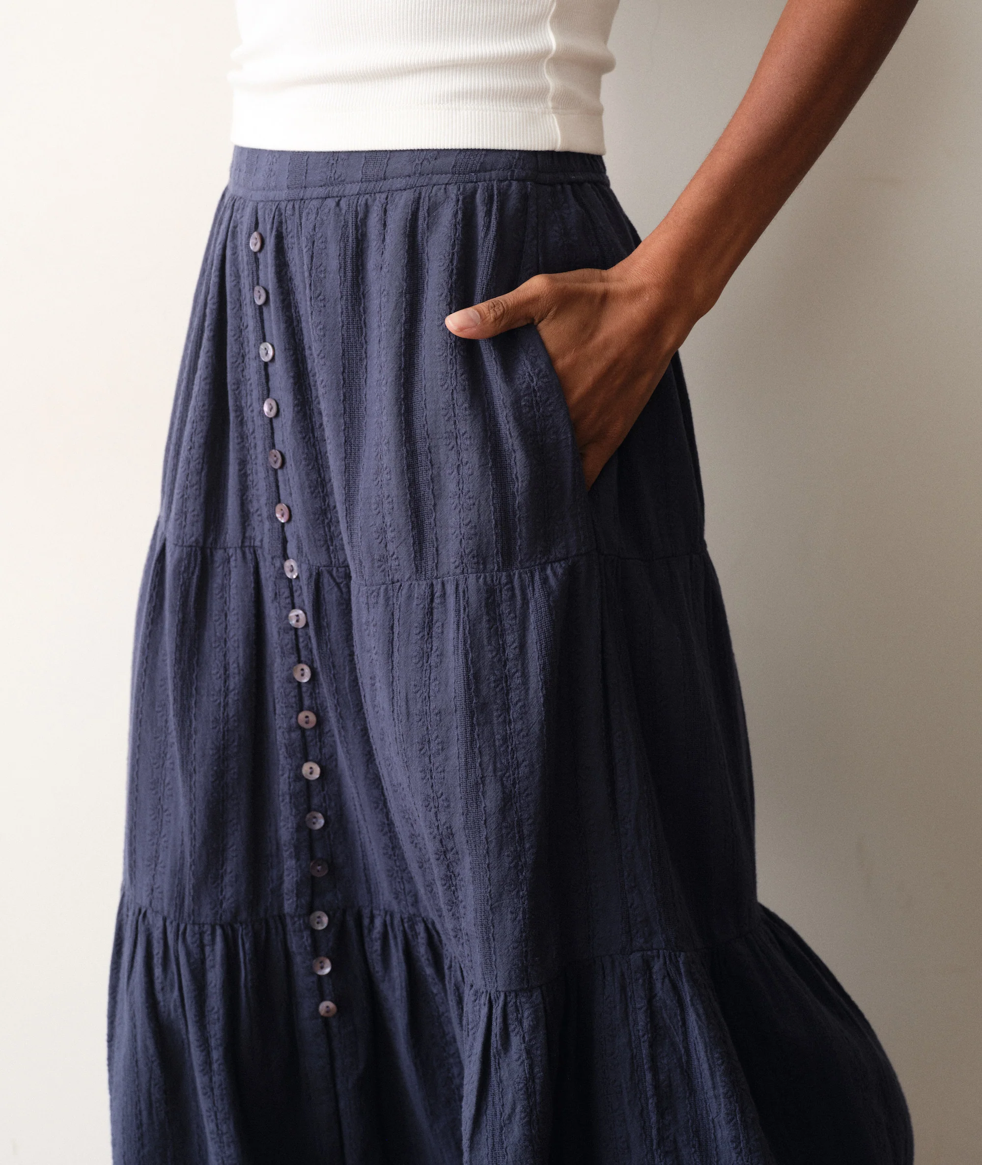 Lana Button-Through Skirt - Image 2