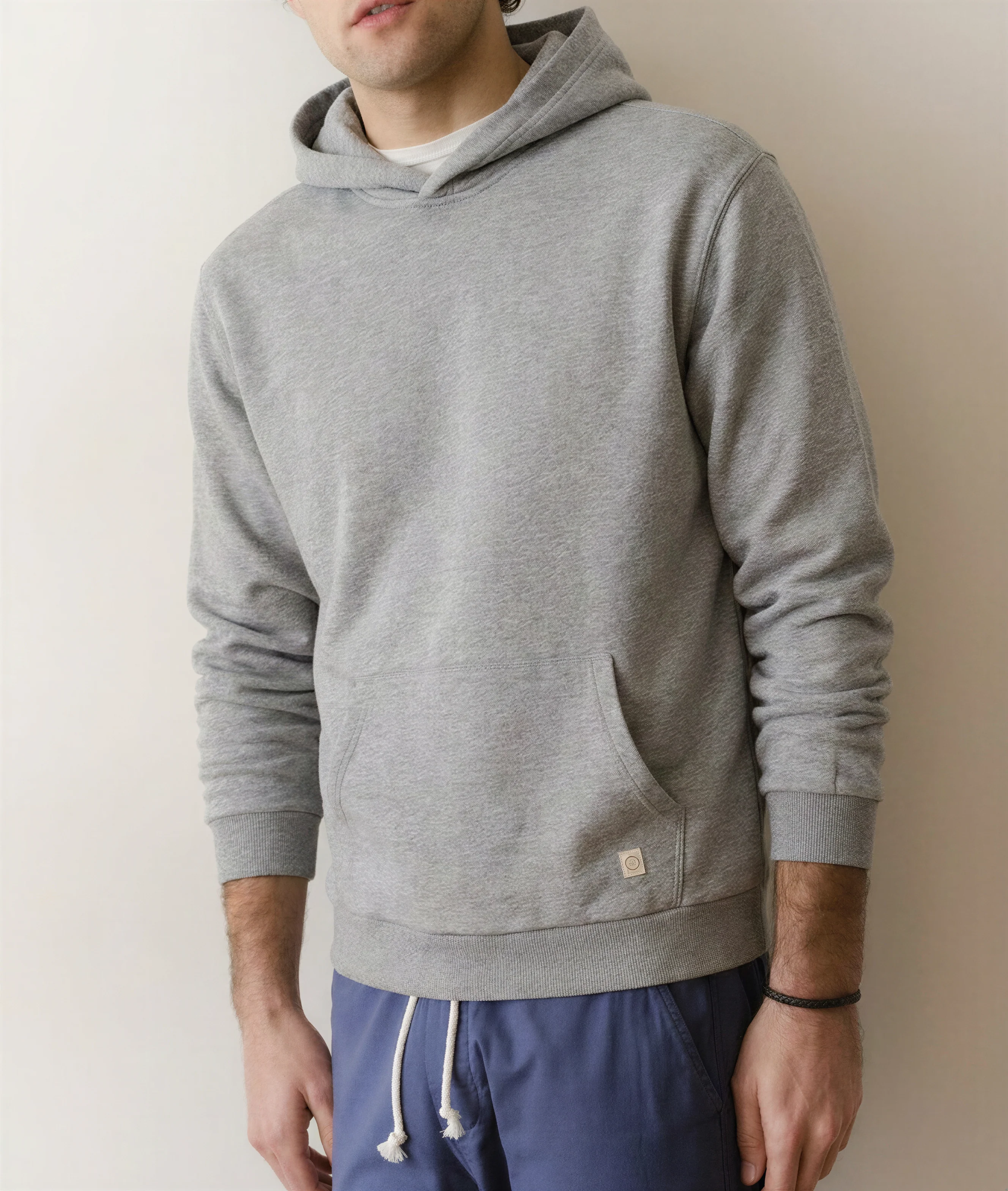 Cloud 9 Fleece Relaxed Hoodie in Heather Grey - Image 2