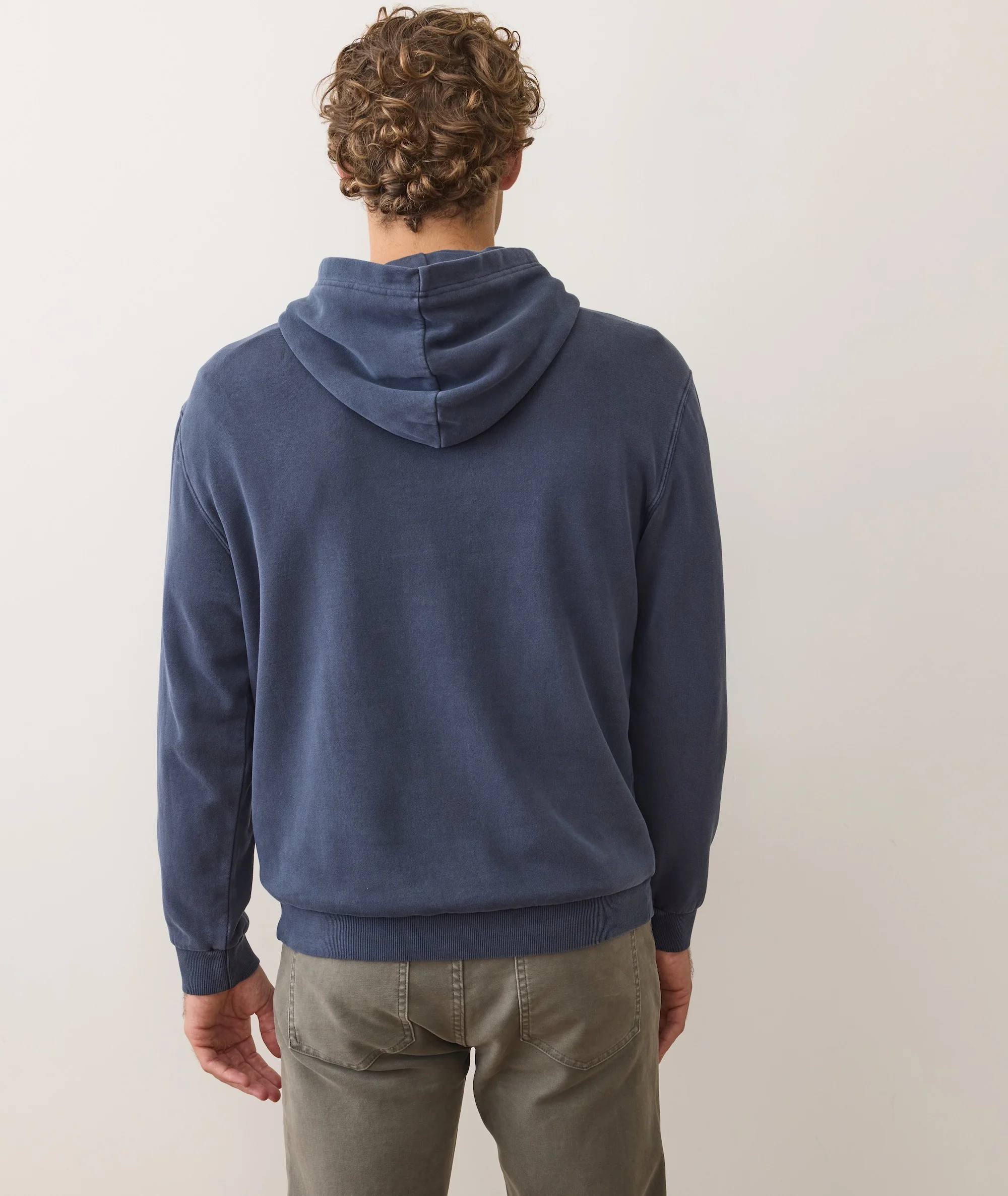 Cloud 9 Fleece Relaxed Hoodie in Mood Indigo - Image 6