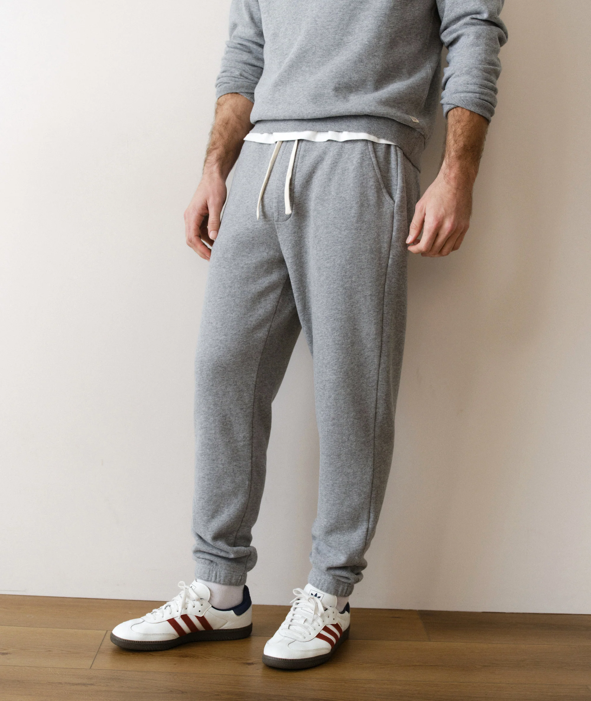 Men's Cloud 9 Fleece Sweatpant in Heather Grey - Image 3
