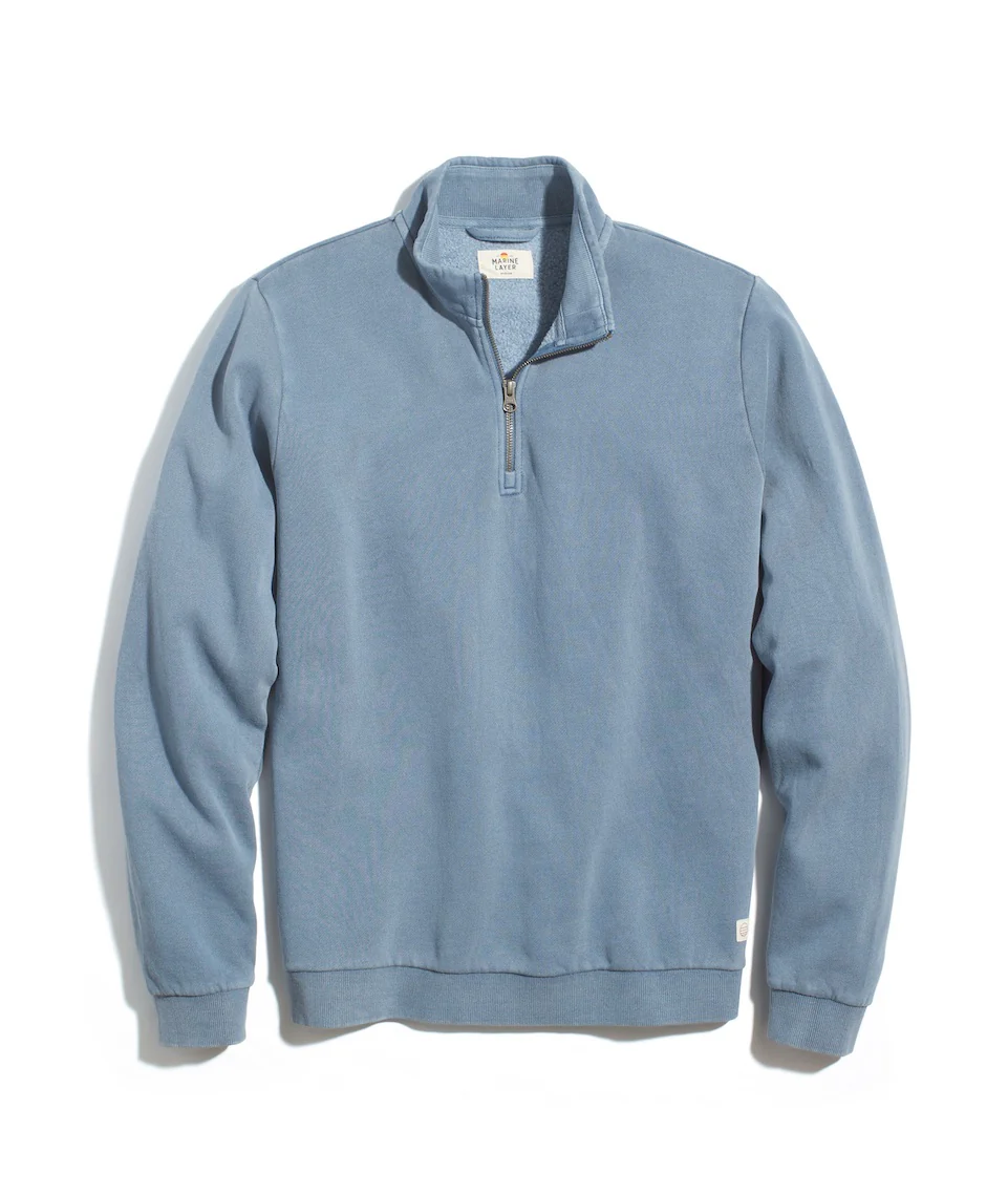 Custom Cut & Sew Ford Quarter Zip Sweatshirt - Image 3