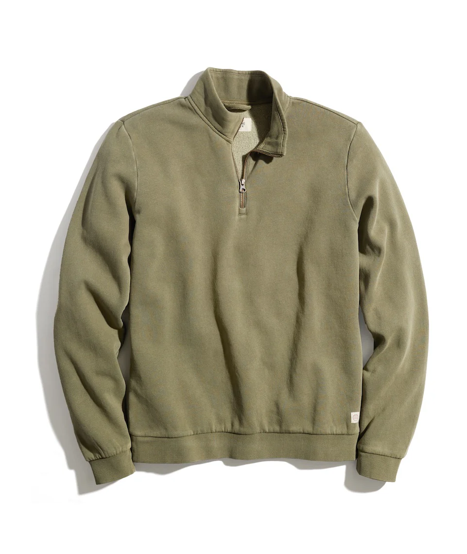 Custom Cut & Sew Ford Quarter Zip Sweatshirt - Image 4