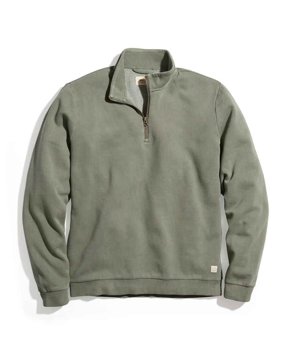 Custom Cut & Sew Ford Quarter Zip Sweatshirt - Image 5