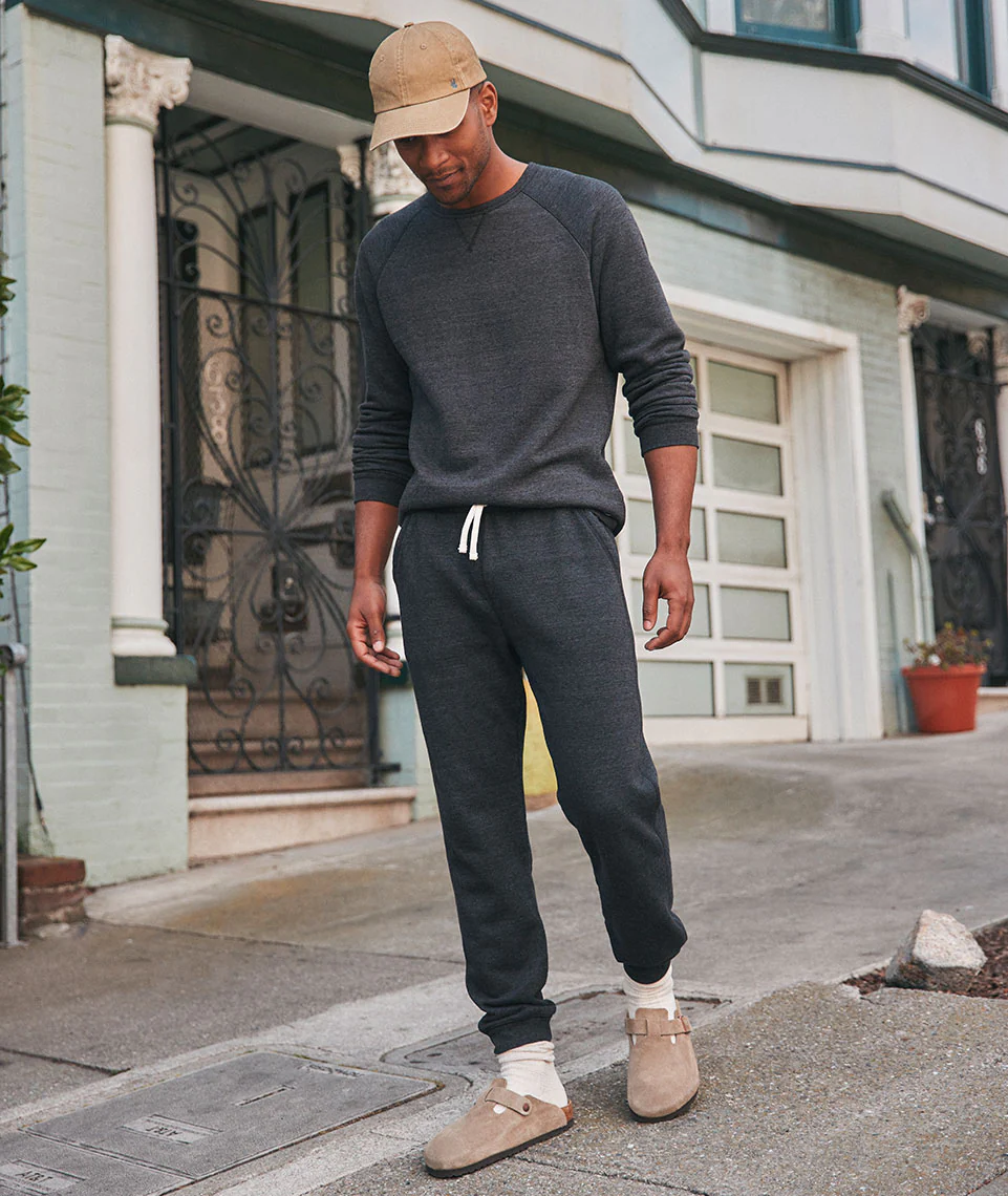 Men's Custom Dyed Sherpa Fleece Jogger - Image 2