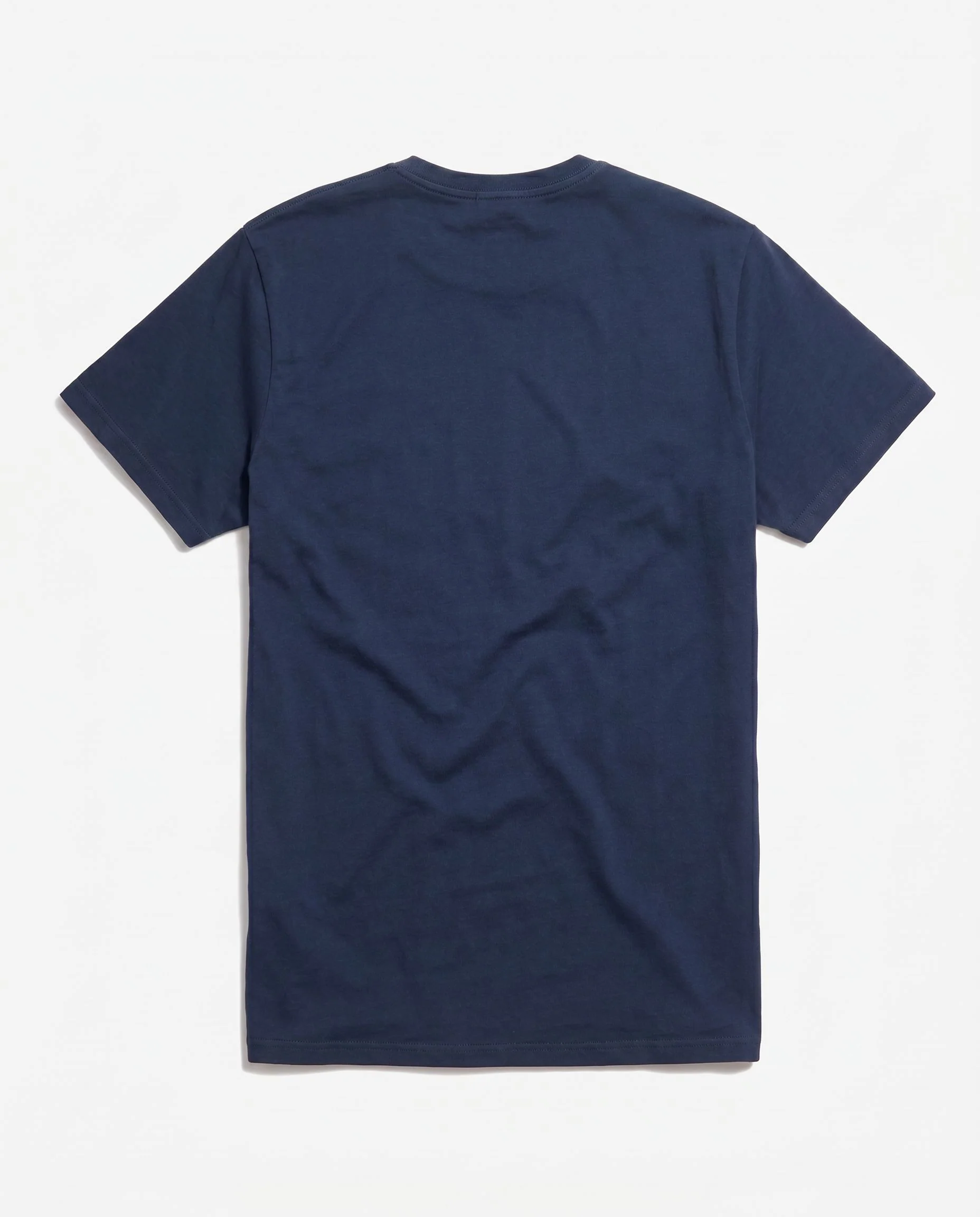 Men's Signature Crew Tee in True Navy - Image 6