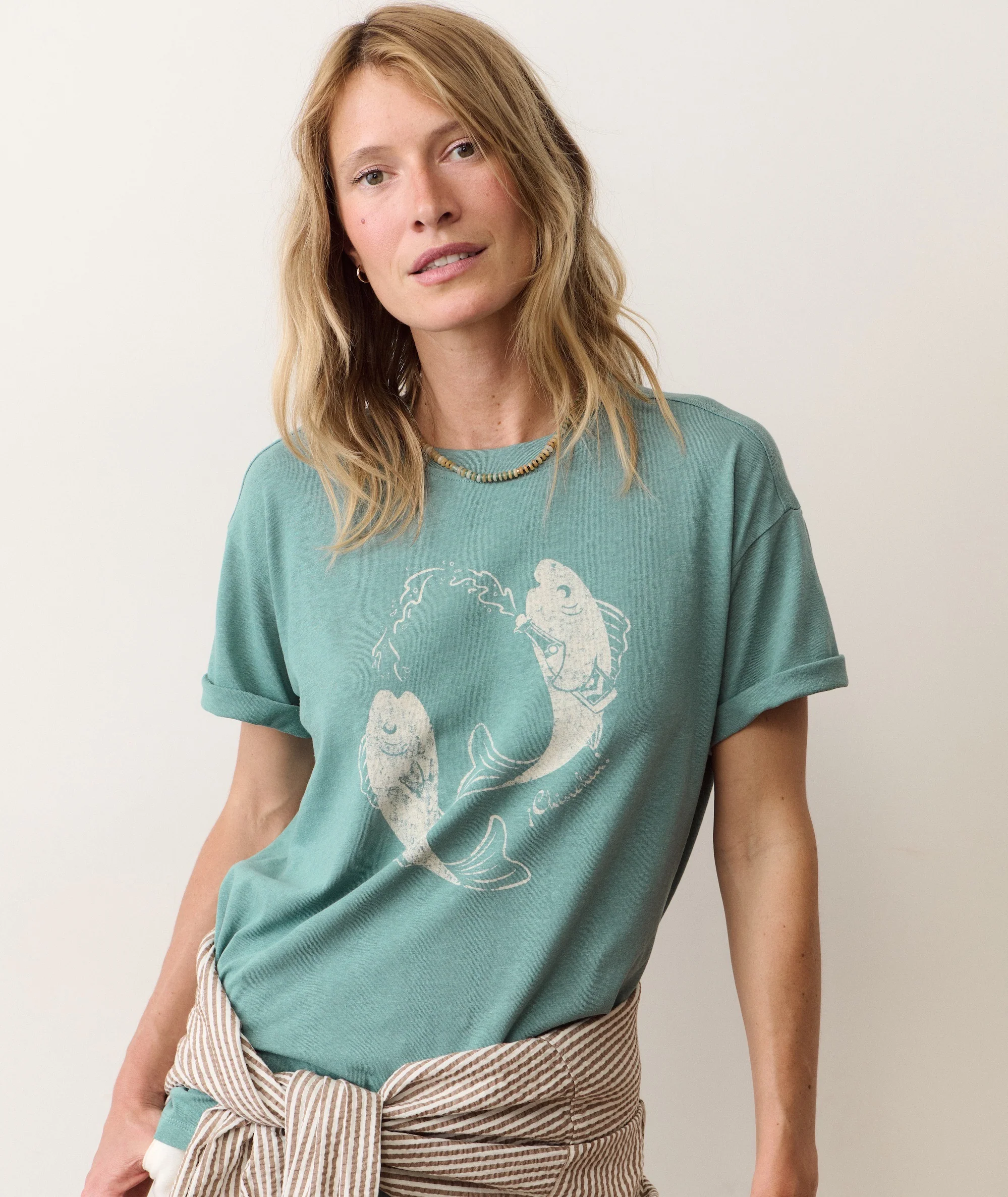 Oversized Hemp Graphic Tee - Image 2