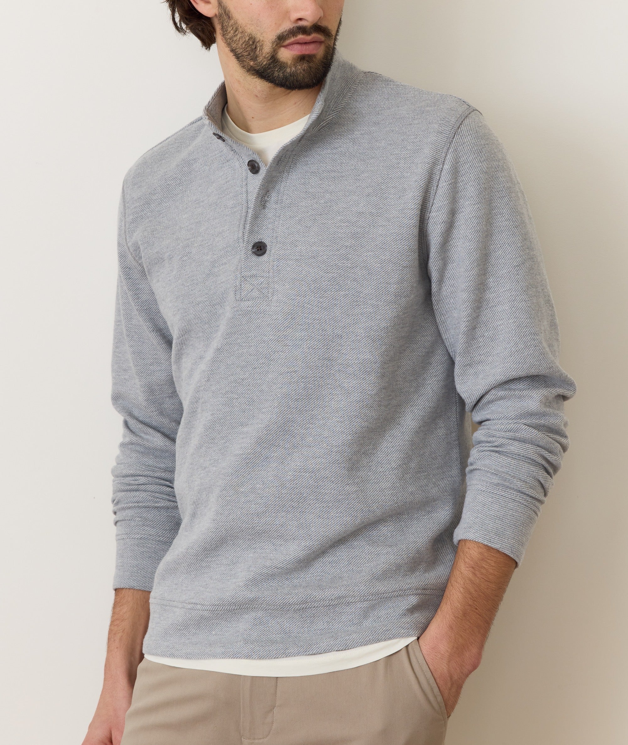 Men's Pacifica Stretch Twill Pullover - Image 2