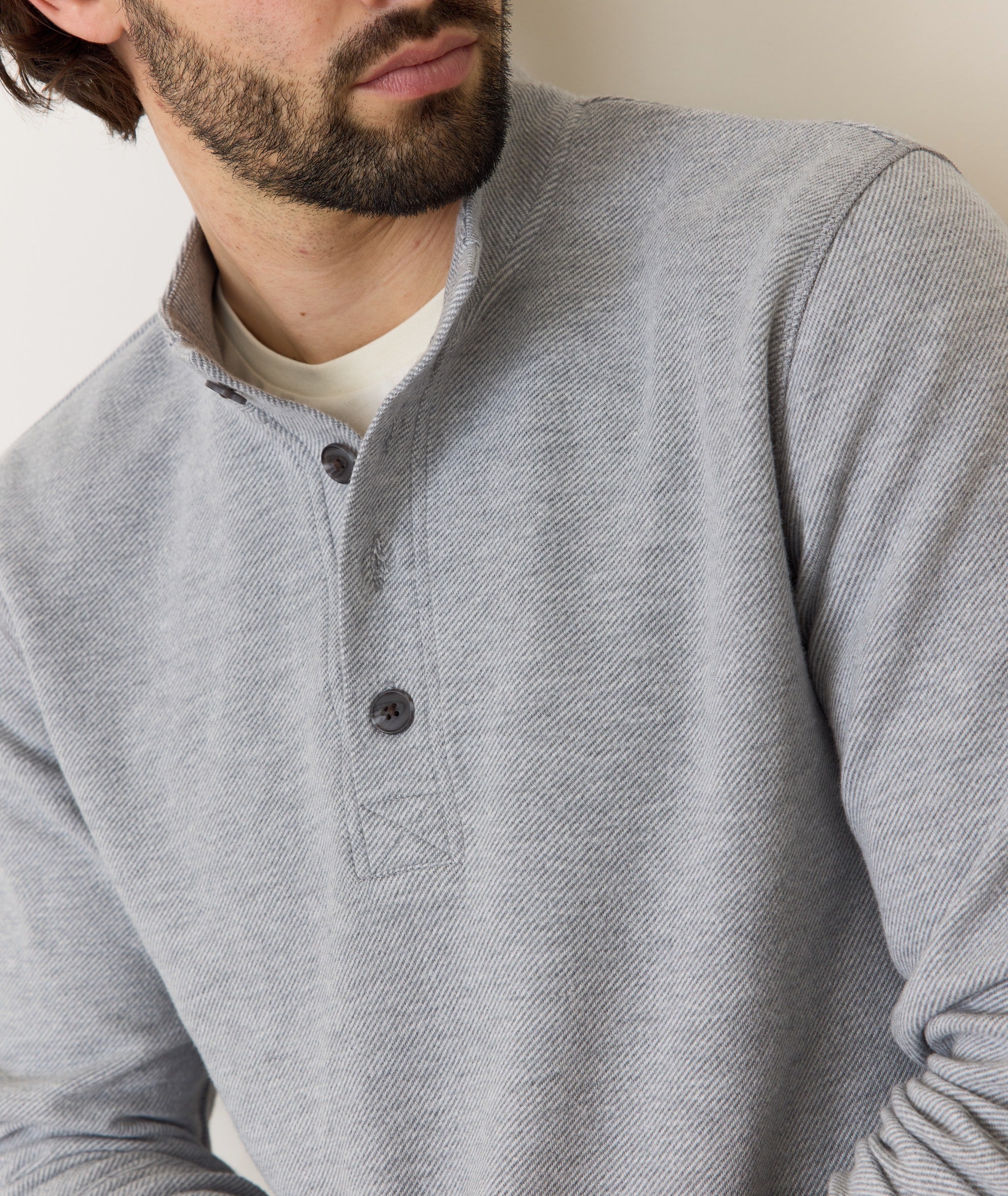 Men's Pacifica Stretch Twill Pullover - Image 4