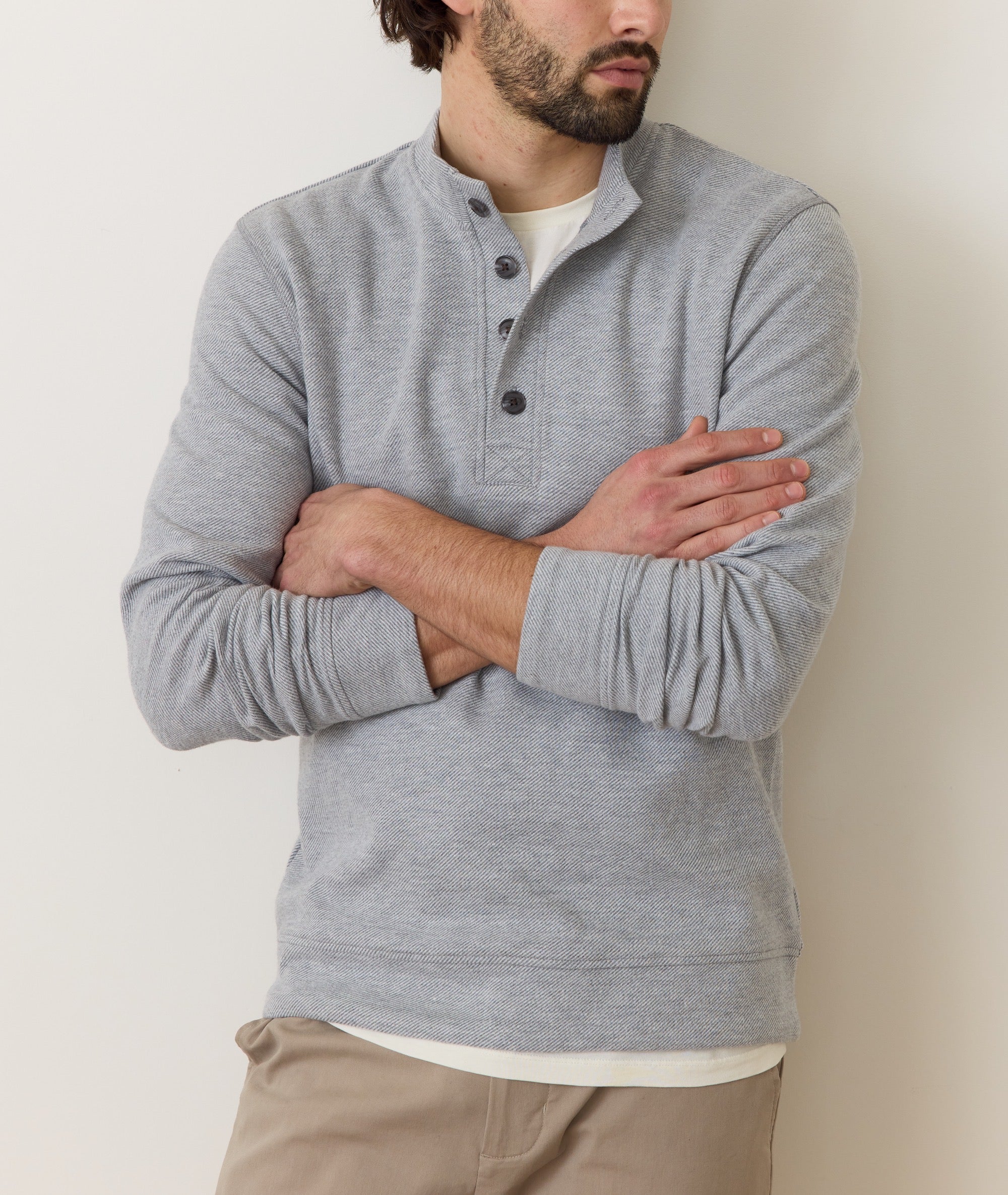 Men's Pacifica Stretch Twill Pullover - Image 5