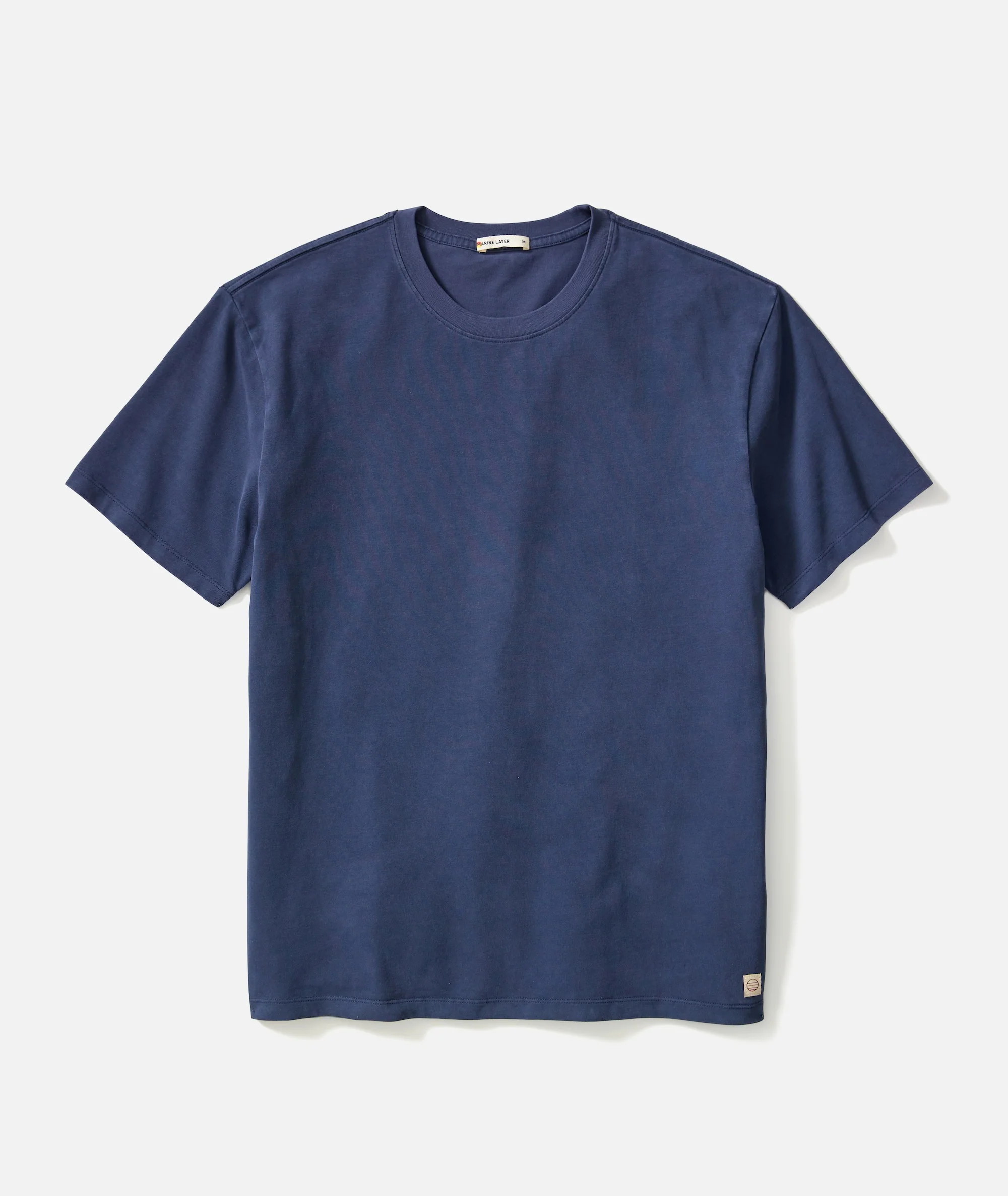 Men's Luxe Jersey Relaxed Tee in Mood Indigo