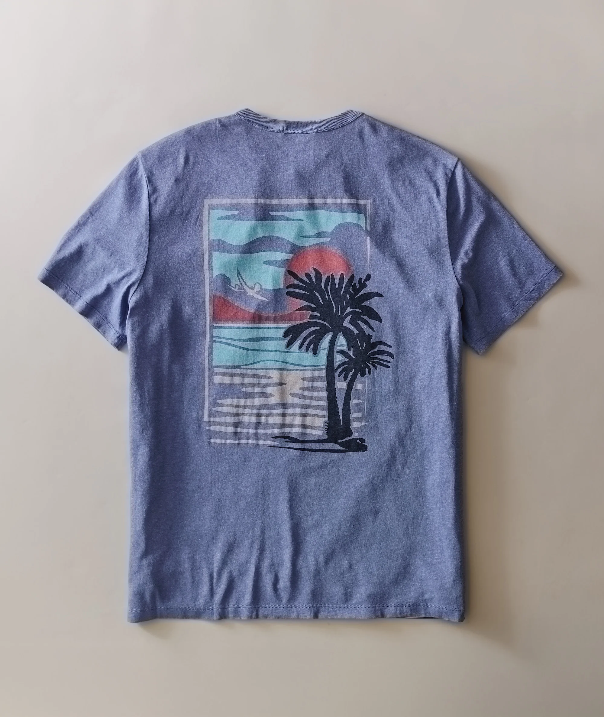 Hemp Cotton Relaxed Graphic Tee - Image 2