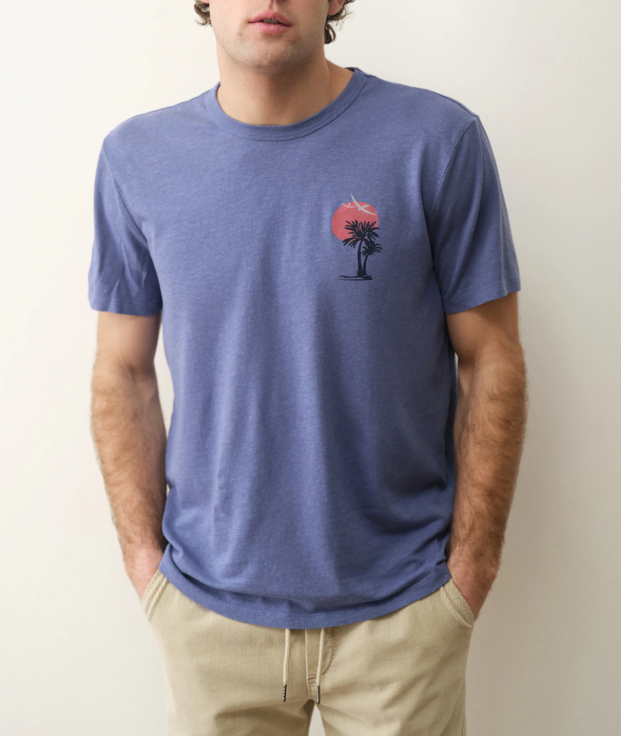 Hemp Cotton Relaxed Graphic Tee - Image 3