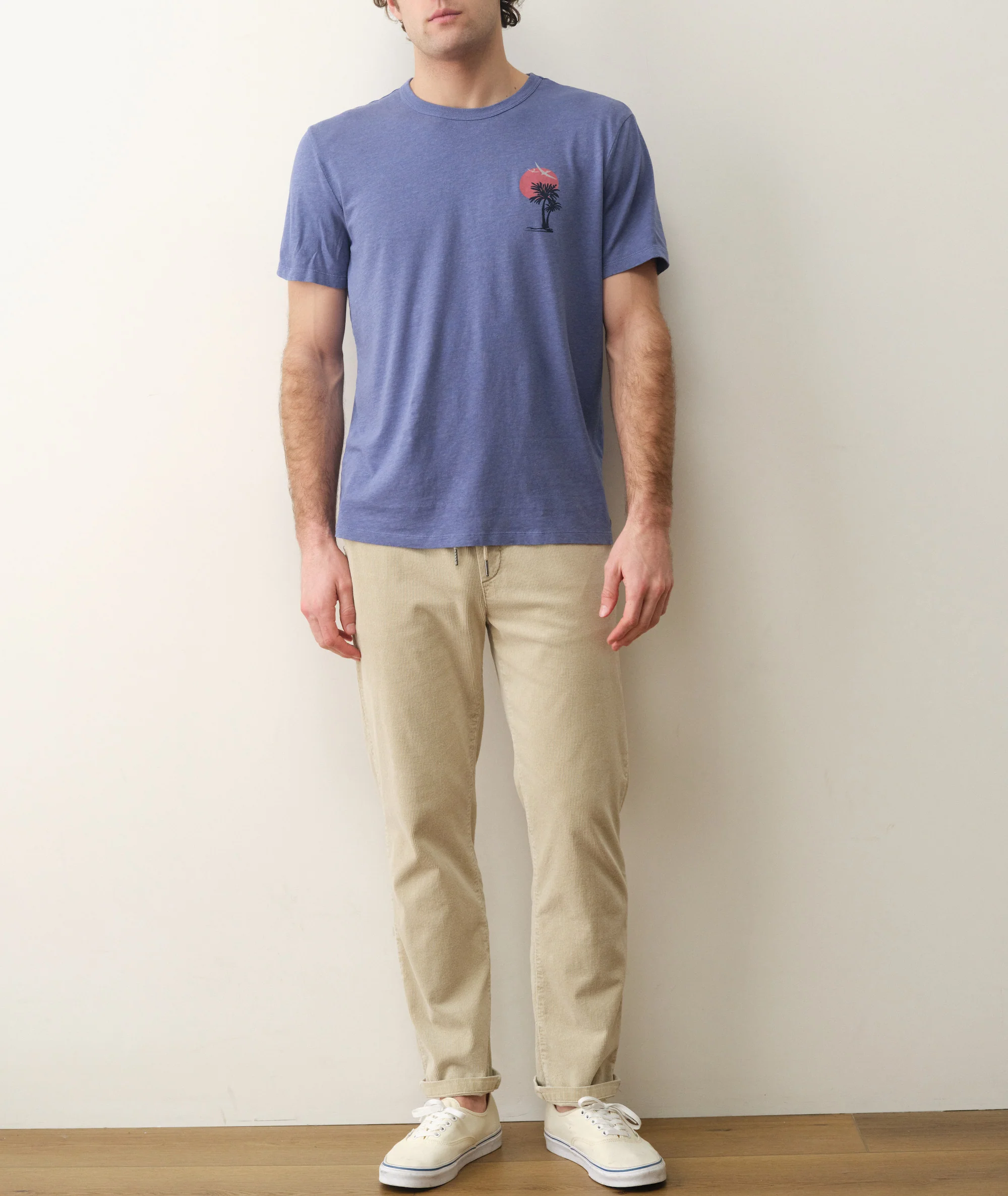 Hemp Cotton Relaxed Graphic Tee - Image 4