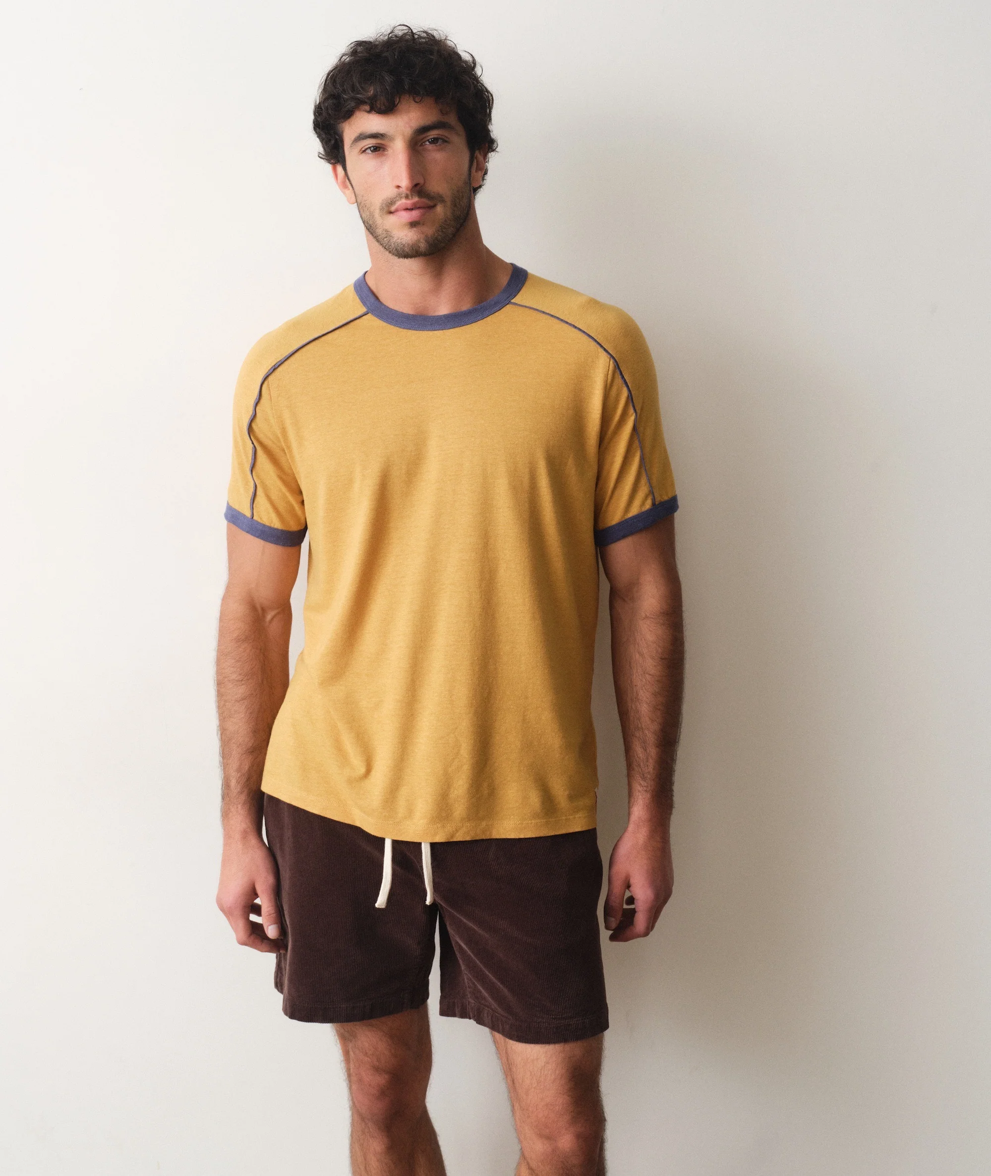 Hemp Relaxed Ringer Tee - Image 2