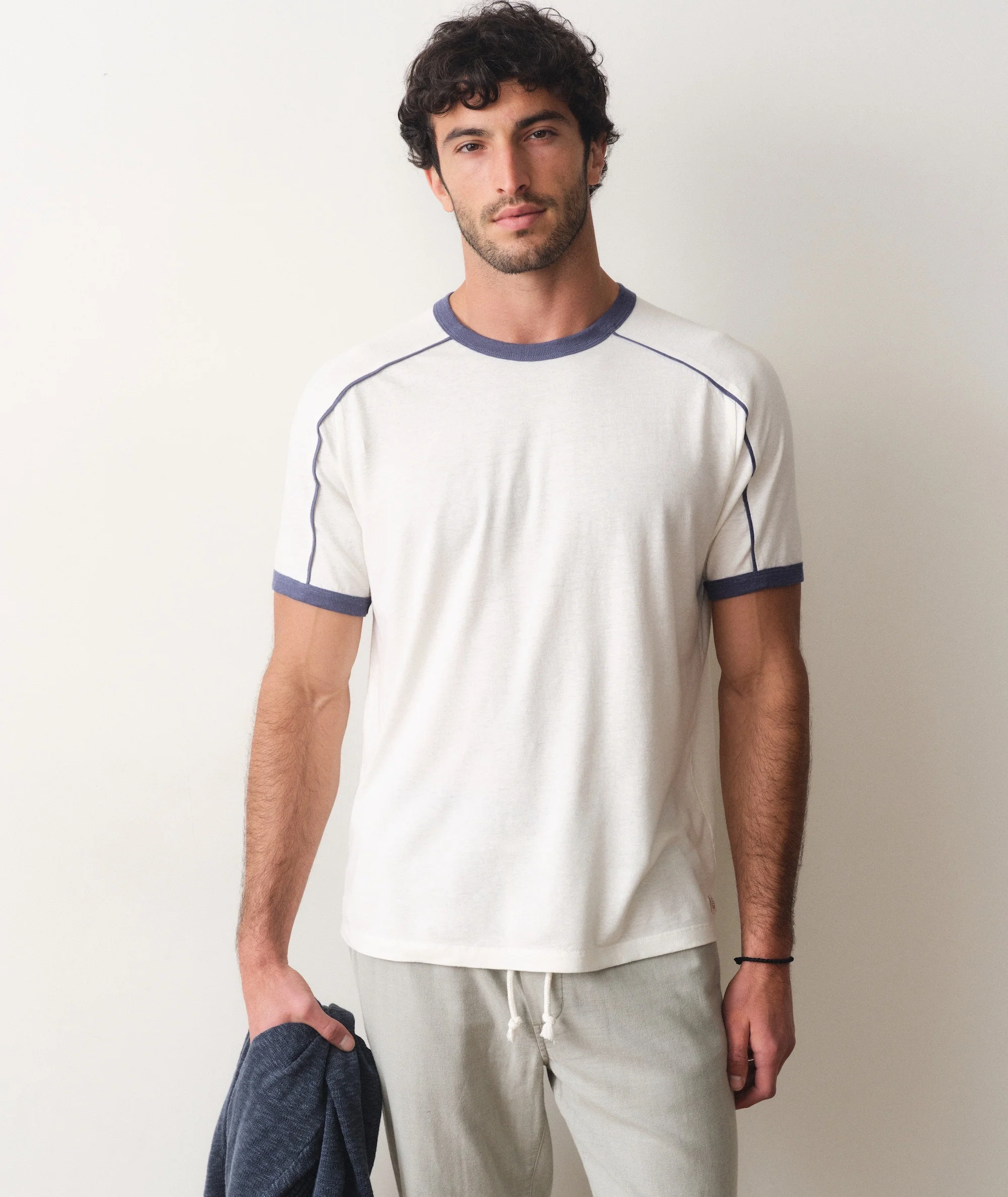 Hemp Relaxed Ringer Tee - Image 2