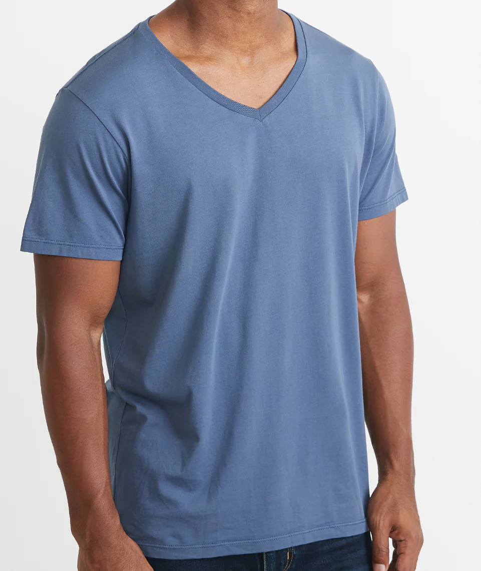 Men's Custom Dyed Signature V-Neck - Image 2