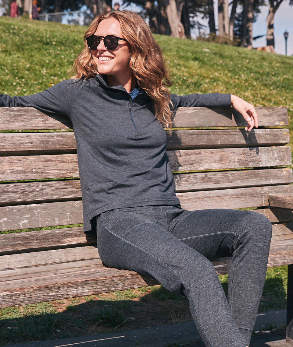 Women's Sport Jogger in Charcoal - Image 2