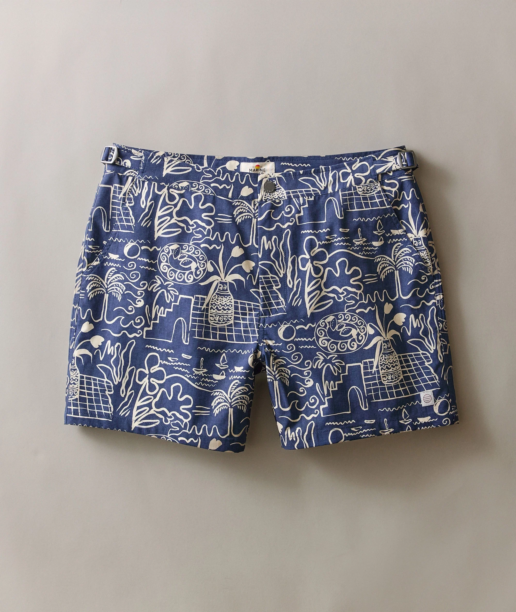5" Vintage Swim Trunk