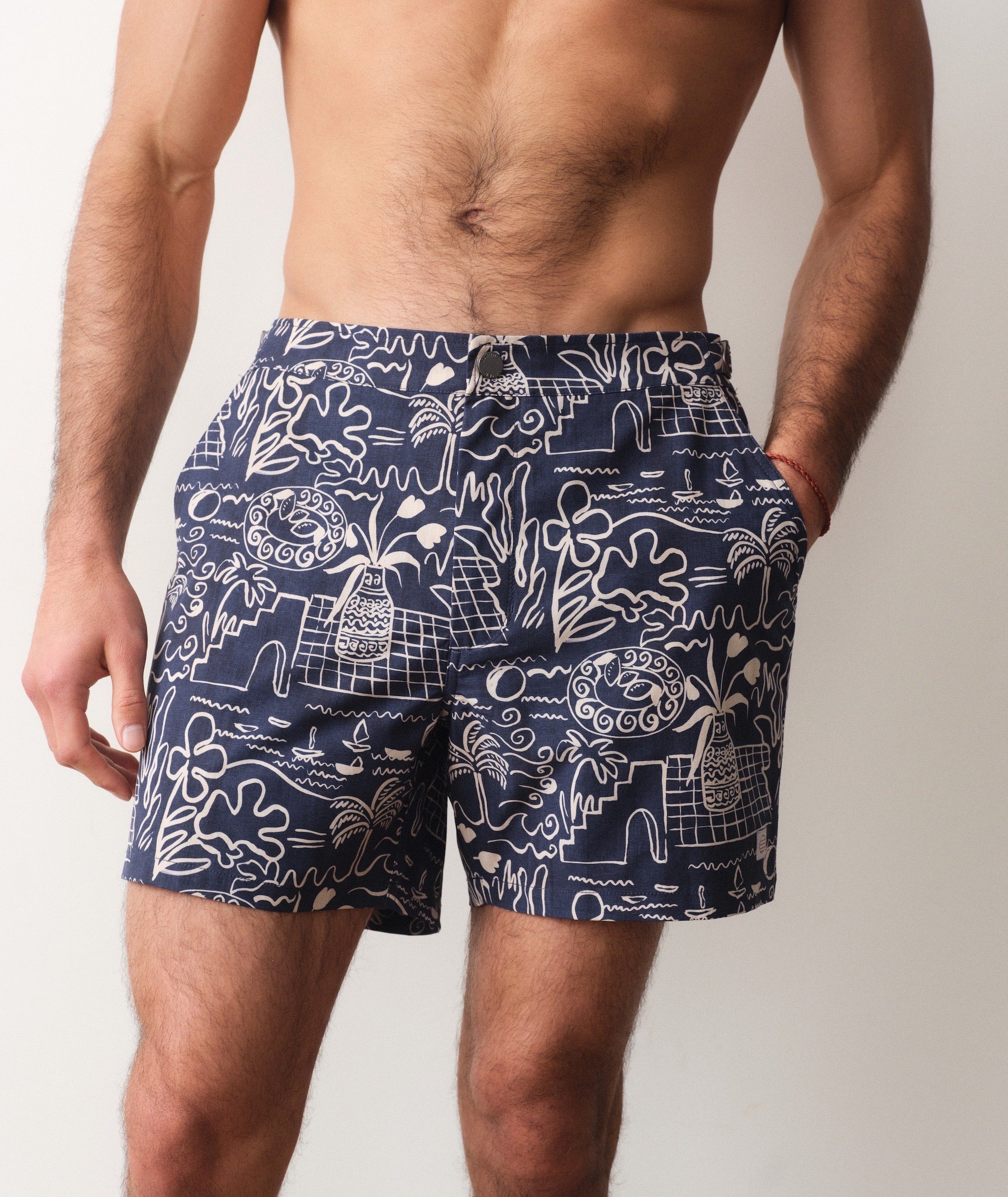 5" Vintage Swim Trunk - Image 2