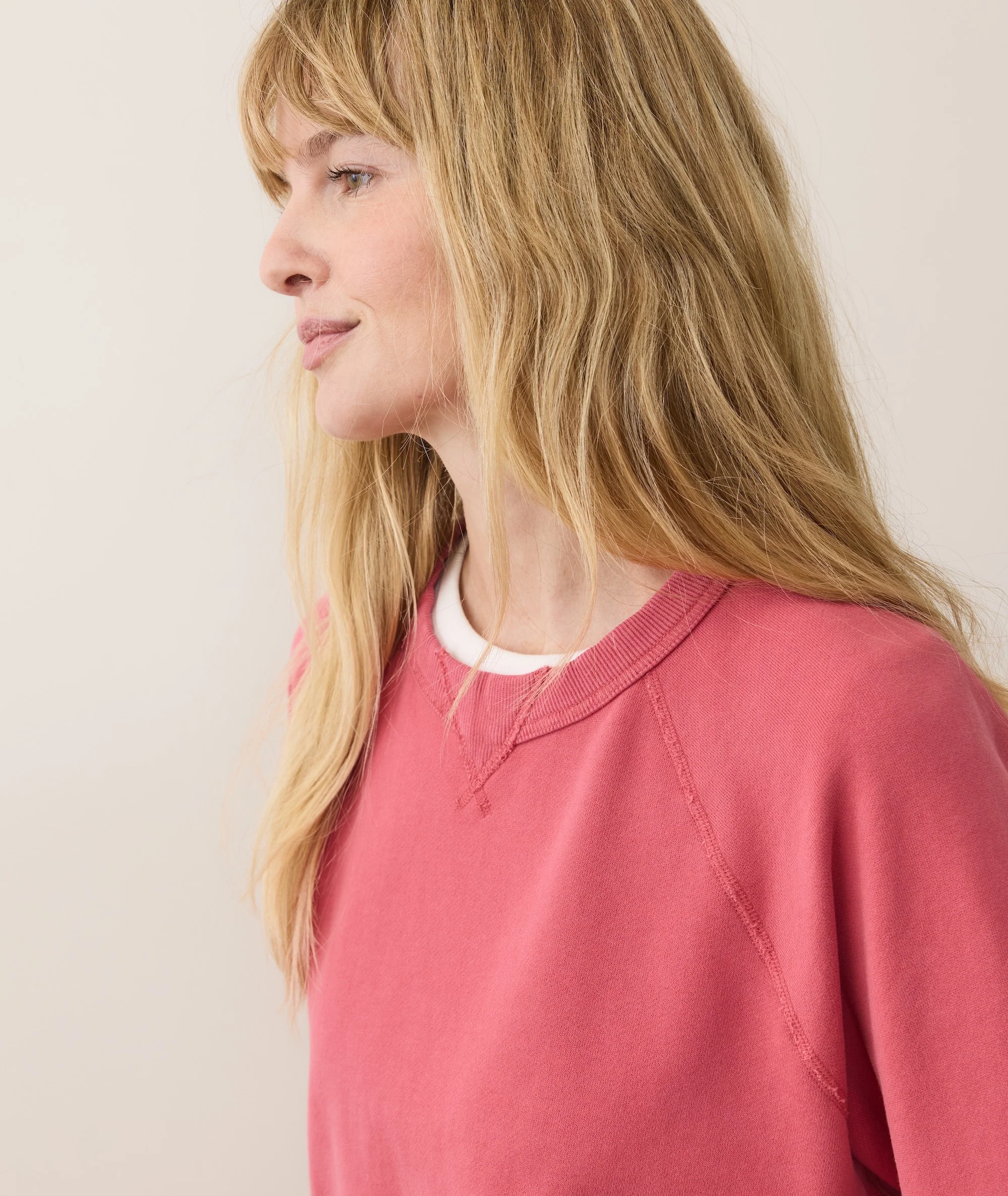 Women's Cloud 9 Fleece Sweatshirt in Baked Apple - Image 3