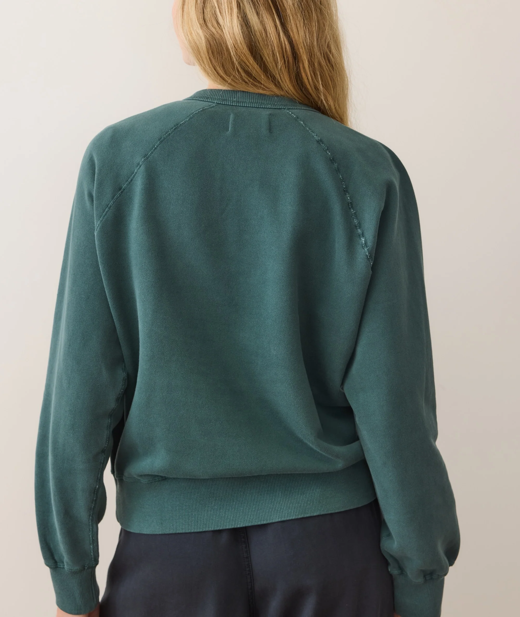 Women's Cloud 9 Fleece Sweatshirt in Rainforest - Image 6